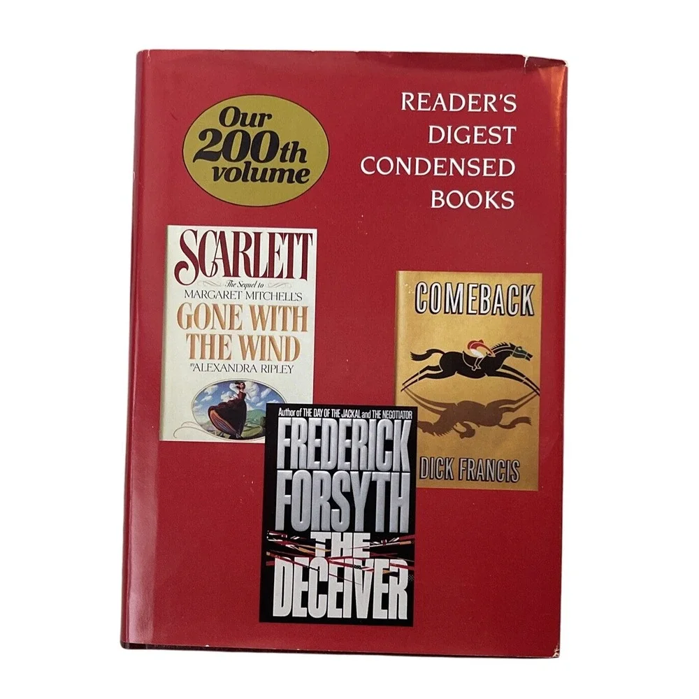 Reader's Digest Condensed‎ Books 200th Vol Scarlett Forsyth Francis